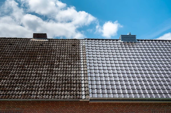 Nettoyage et démoussage de toiture professionnel